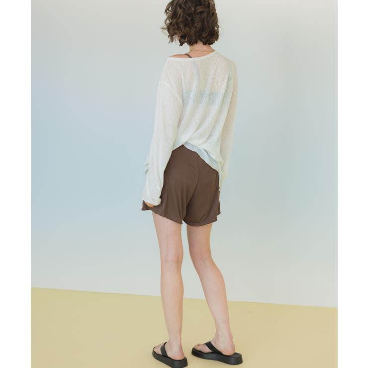 4点セット リラックストップス&ショートパンツ付ビキニ 水着【SEADRESS | titivate | 詳細画像22 