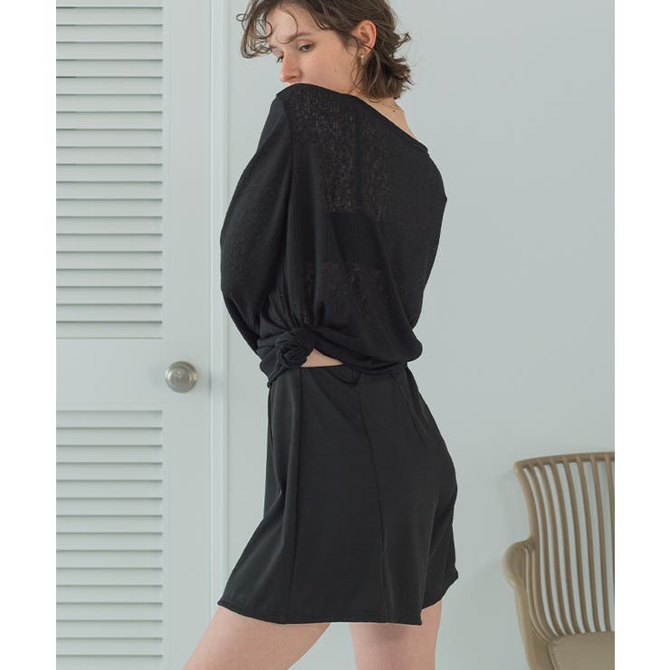 4点セット リラックストップス&ショートパンツ付ビキニ 水着【SEADRESS | titivate | 詳細画像10 