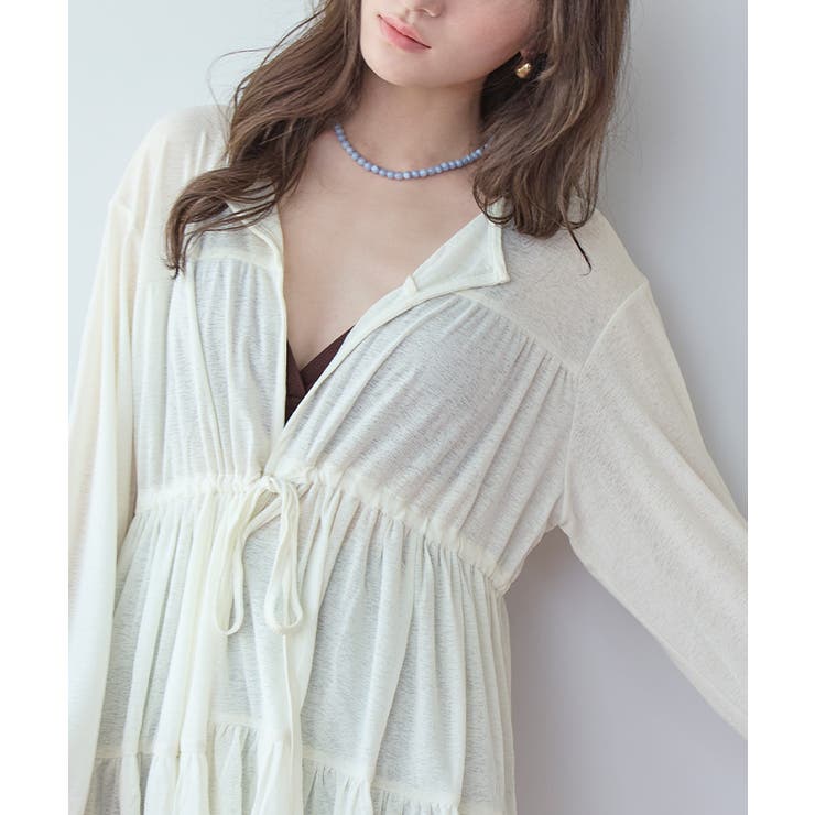 ティアードロングカーディガン/ラッシュガード【SEADRESS シードレス】 | titivate | 詳細画像31 