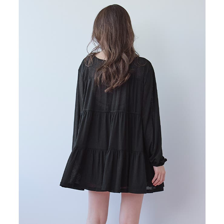 ティアードロングカーディガン/ラッシュガード【SEADRESS シードレス】 | titivate | 詳細画像33 