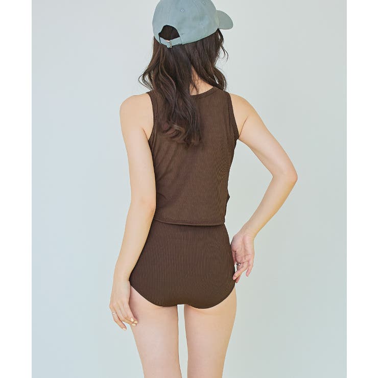 3点セット ショートパンツ×タンクトップビキニ 水着【SEADRESS | titivate | 詳細画像29 