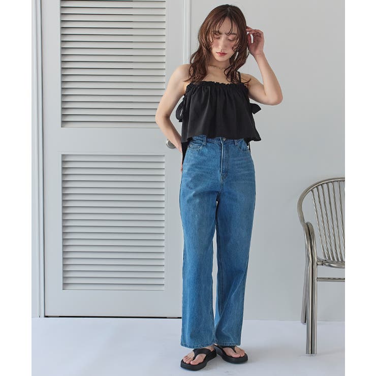 サイドリボンフレアトップス付ビキニ/セット水着【SEADRESS シードレス】 | titivate | 詳細画像15 