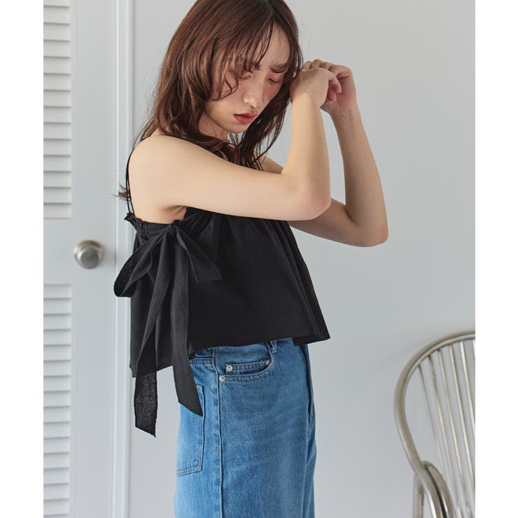 サイドリボンフレアトップス付ビキニ/セット水着【SEADRESS シードレス】 | titivate | 詳細画像16 