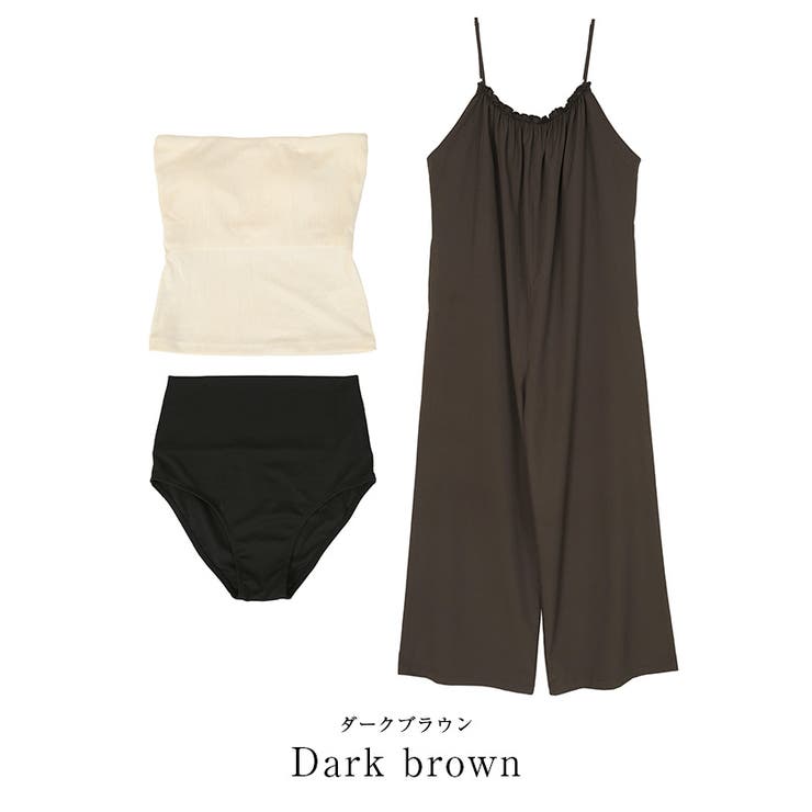 3点セット キャミソールオールインワン×ビキニ 水着【SEADRESS | titivate | 詳細画像15 