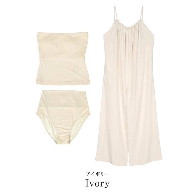 3点セット キャミソールオールインワン×ビキニ 水着【SEADRESS | titivate | 詳細画像16 