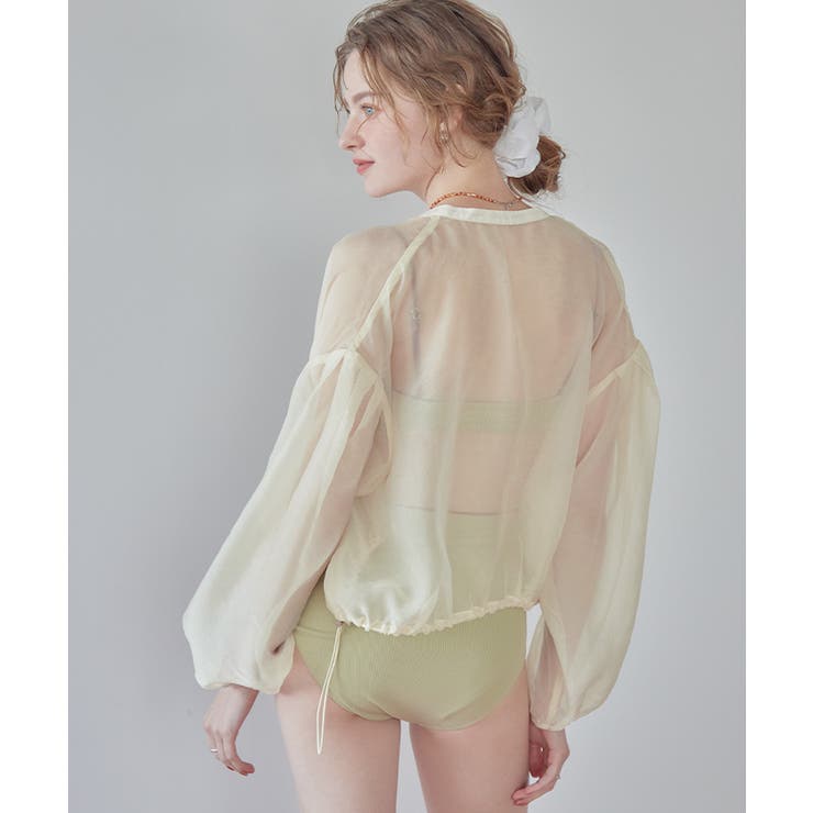 ボリュームシアーブルゾン/カバーアップ【SEADRESS シードレス】 | titivate | 詳細画像22 