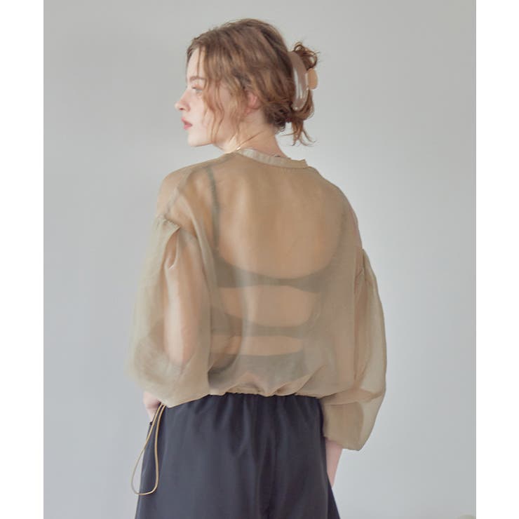 ボリュームシアーブルゾン/カバーアップ【SEADRESS シードレス】 | titivate | 詳細画像8 