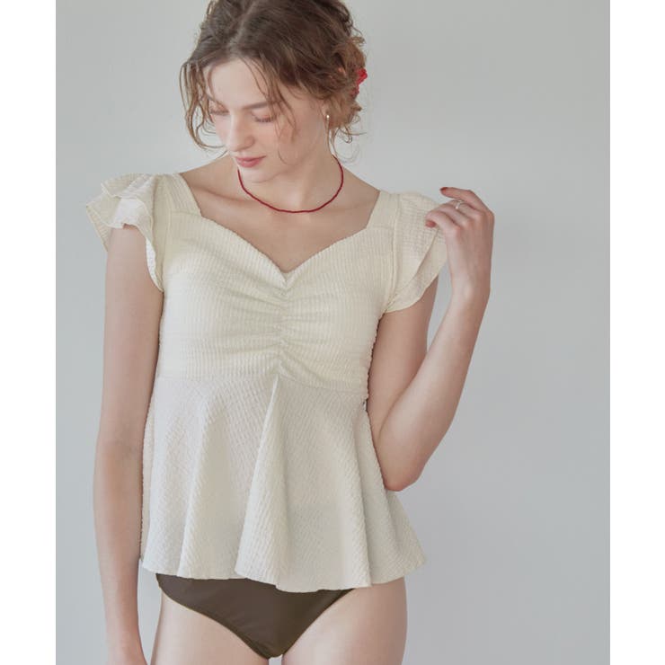 ハートネックフレアビスチェビキニ/水着【SEADRESS シードレス】 | titivate | 詳細画像14 