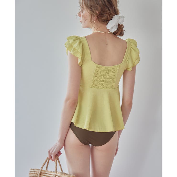 ハートネックフレアビスチェビキニ/水着【SEADRESS シードレス】 | titivate | 詳細画像7 