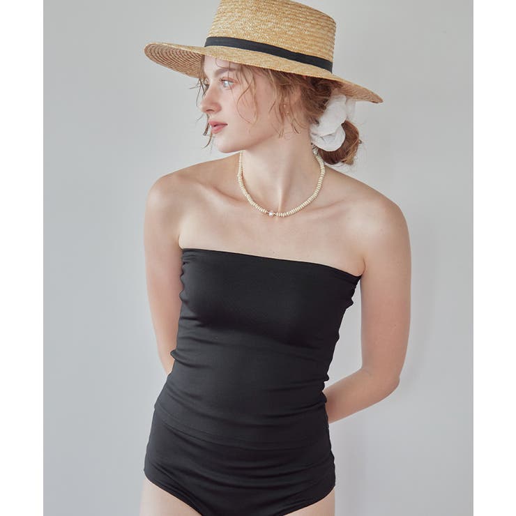 3点セット オープンショルダートップス×ビキニ 水着 | titivate | 詳細画像16 