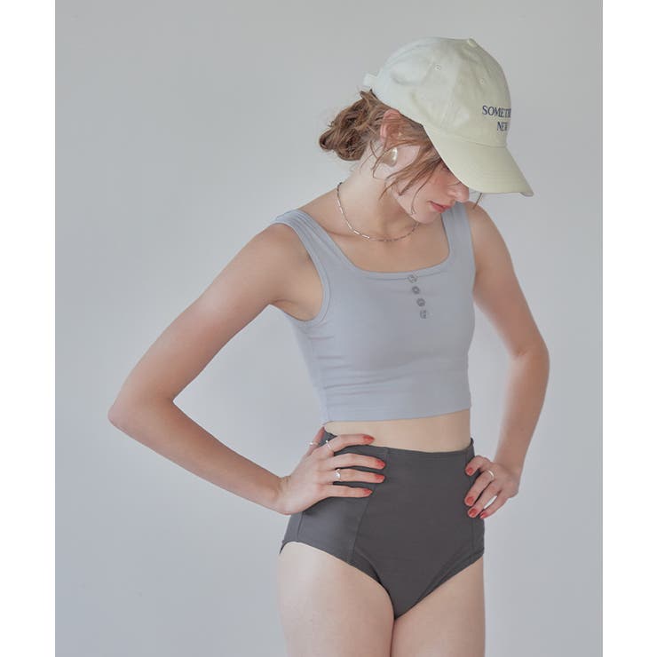 フロントボタンデザインハイウエストビキニ/水着【SEADRESS シードレス】 | titivate | 詳細画像21 