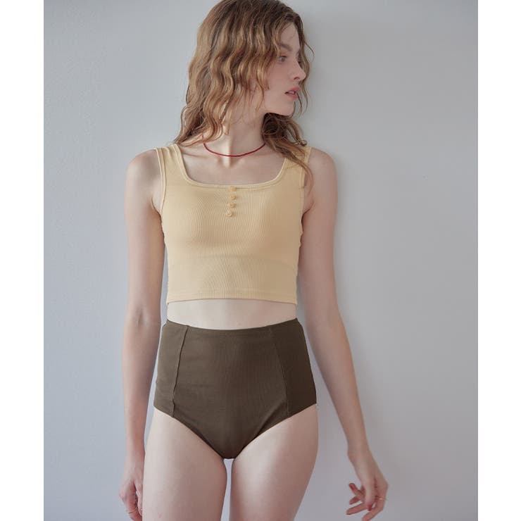 フロントボタンデザインハイウエストビキニ/水着【SEADRESS シードレス】 | titivate | 詳細画像28 