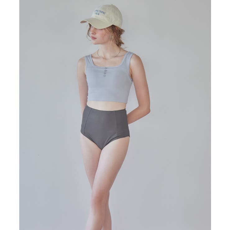 フロントボタンデザインハイウエストビキニ/水着【SEADRESS シードレス】 | titivate | 詳細画像4 