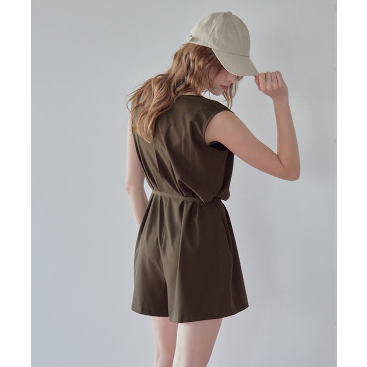 ウエストベルト付オールインワン/ワンピース水着【SEADRESS シードレス】 | titivate | 詳細画像4 