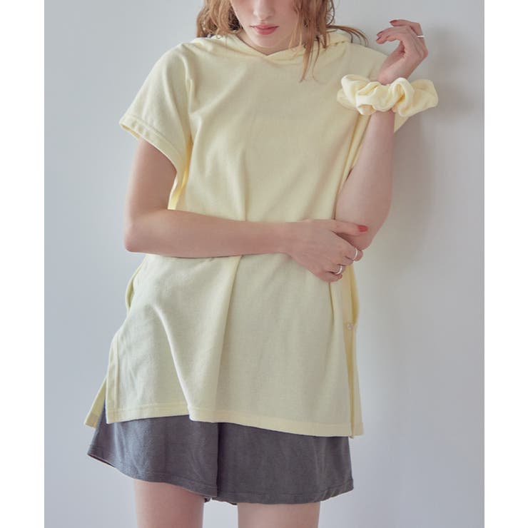 シュシュ付パイル地ポンチョ【SEADRESS シードレス】 | titivate | 詳細画像5 