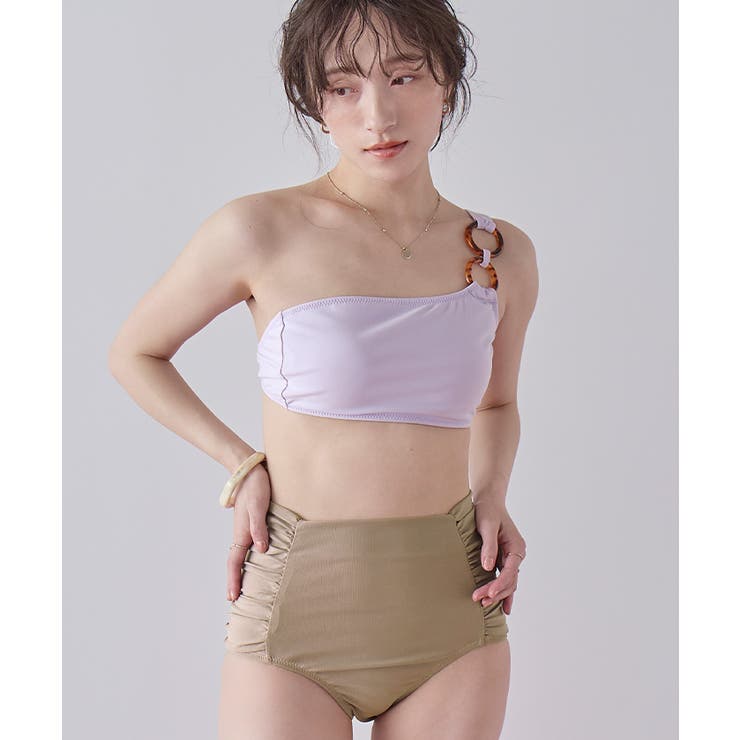 サスティナブルワンショルダービキニ/水着【SEADRESS シードレス】 | titivate | 詳細画像8 