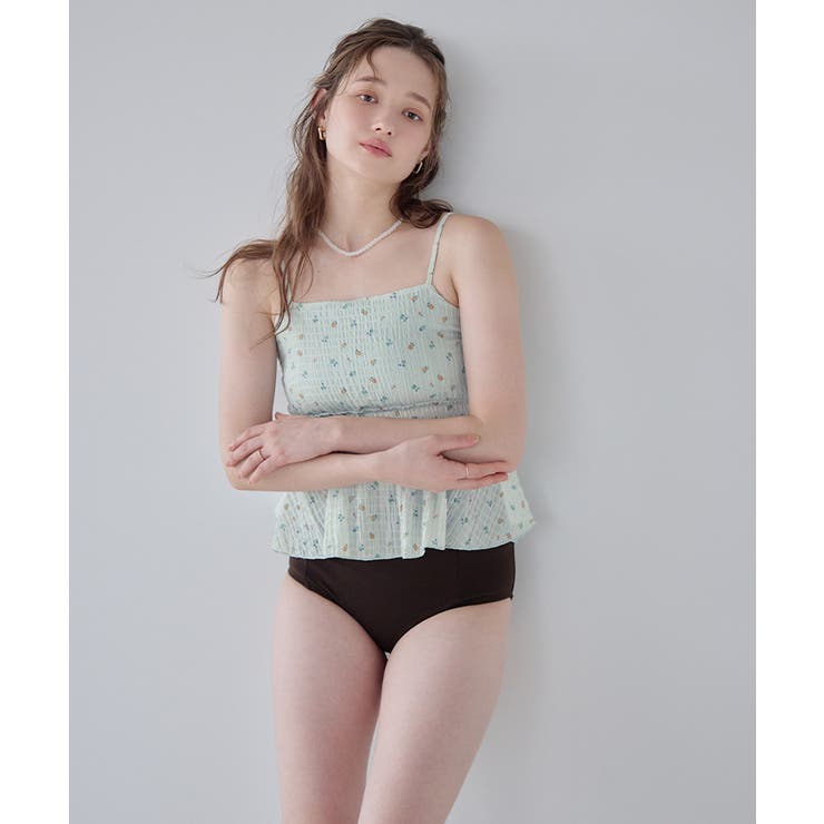 3点セット ライトシャーリングトップス付ビキニ 水着【SEADRESS | titivate | 詳細画像9 