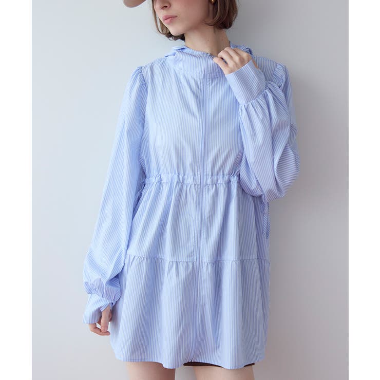 フード付ティアードジップパーカー ラッシュガード【SEADRESS シードレス】 | titivate | 詳細画像22 