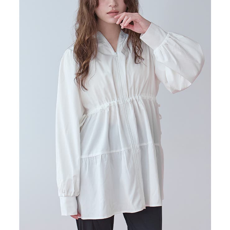 フード付ティアードジップパーカー ラッシュガード【SEADRESS シードレス】 | titivate | 詳細画像14 