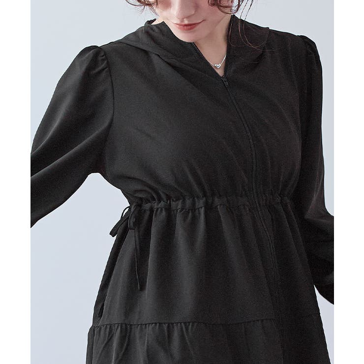 フード付ティアードジップパーカー ラッシュガード【SEADRESS シードレス】 | titivate | 詳細画像18 