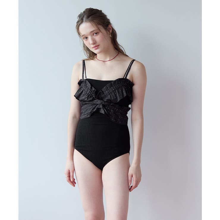 フリルビスチェ付ワンピース/水着【SEADRESS シードレス】 | titivate | 詳細画像9 