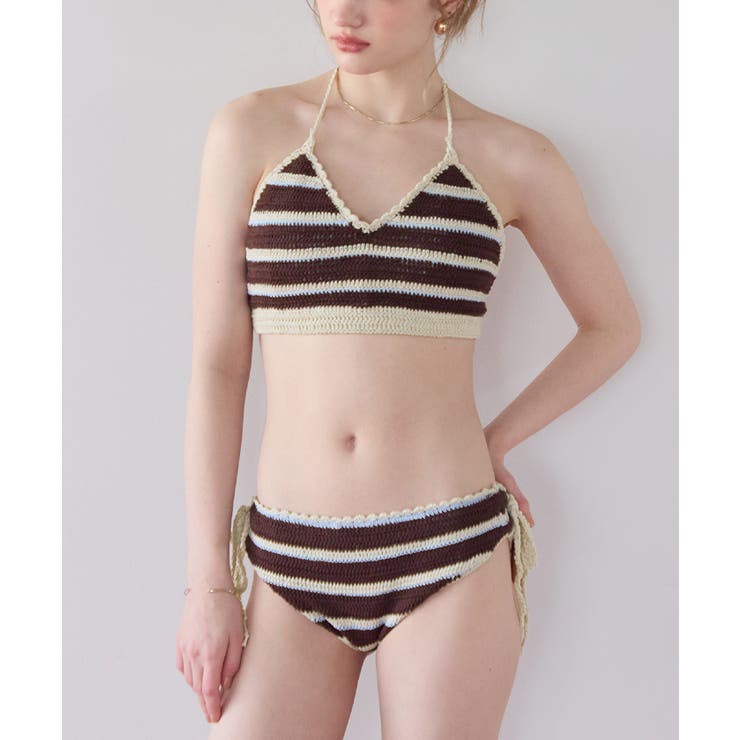 マルチボーダークロシェビキニ/水着【SEADRESS シードレス】 | titivate | 詳細画像14 