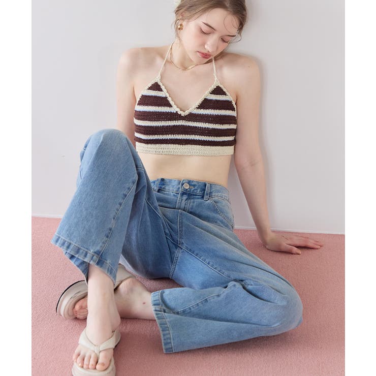 マルチボーダークロシェビキニ/水着【SEADRESS シードレス】 | titivate | 詳細画像5 