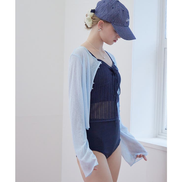 シアーショート丈トップス/ラッシュガード【SEADRESS シードレス】 | titivate | 詳細画像29 