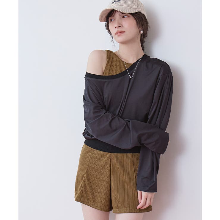 3点セット ダブルストラップビキニ×ショートパンツ 水着【SEADRESS | titivate | 詳細画像2 