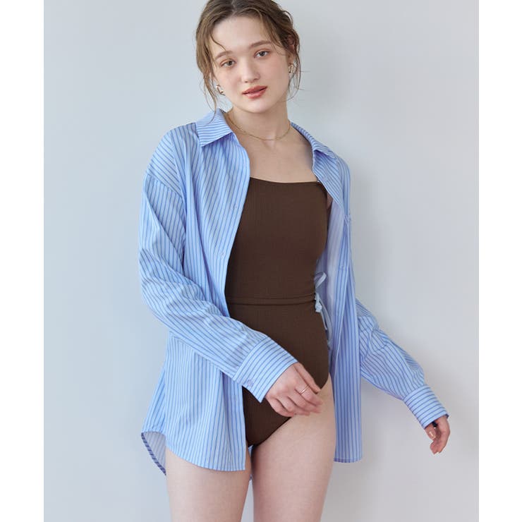 ウエストマークデザインシャツ/ラッシュガード【SEADRESS シードレス】 | titivate | 詳細画像7 