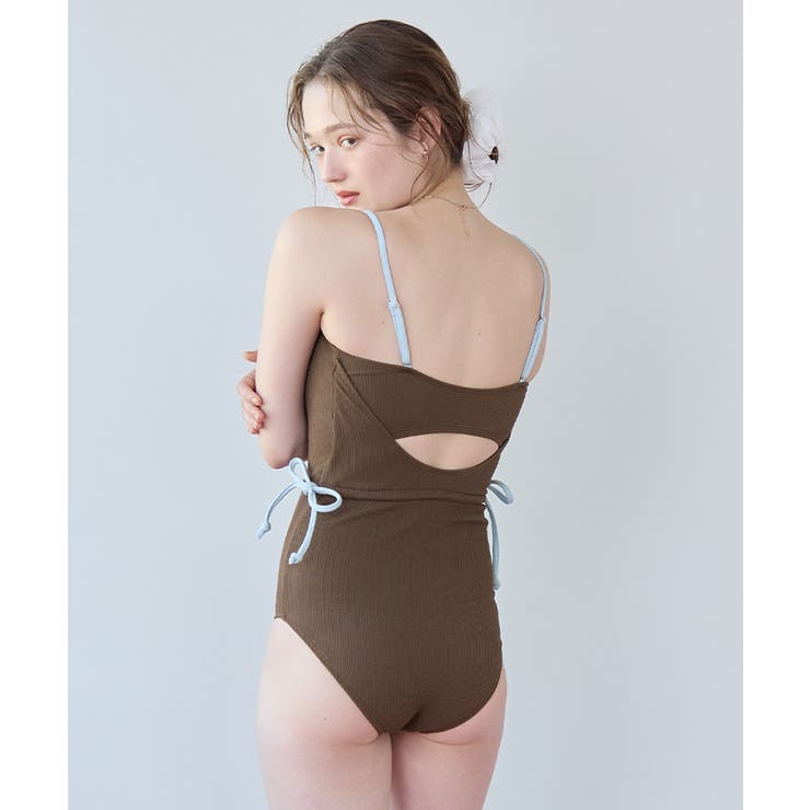 バイカラードロストワンピース/水着【SEADRESS シードレス】 | titivate | 詳細画像9 