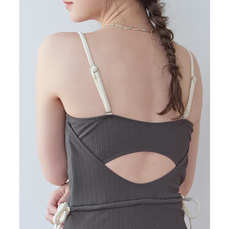 バイカラードロストワンピース/水着【SEADRESS シードレス】 | titivate | 詳細画像18 