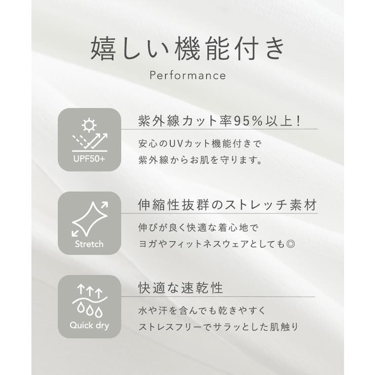 3点セット 前開きトップス付オールインワン ラッシュガード【SEADRESS | titivate | 詳細画像25 