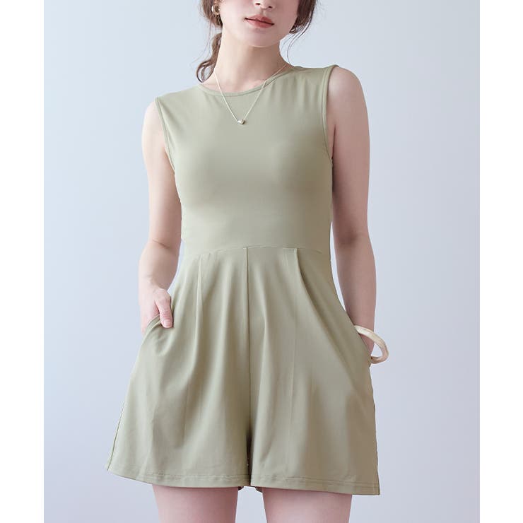 3点セット 前開きトップス付オールインワン ラッシュガード【SEADRESS | titivate | 詳細画像13 