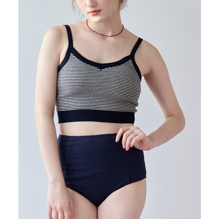 Vネックシンプルデザインニットビキニ/水着【SEADRESS シードレス】 | titivate | 詳細画像21 