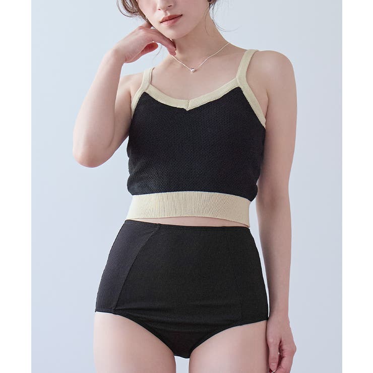 Vネックシンプルデザインニットビキニ/水着【SEADRESS シードレス】 | titivate | 詳細画像24 