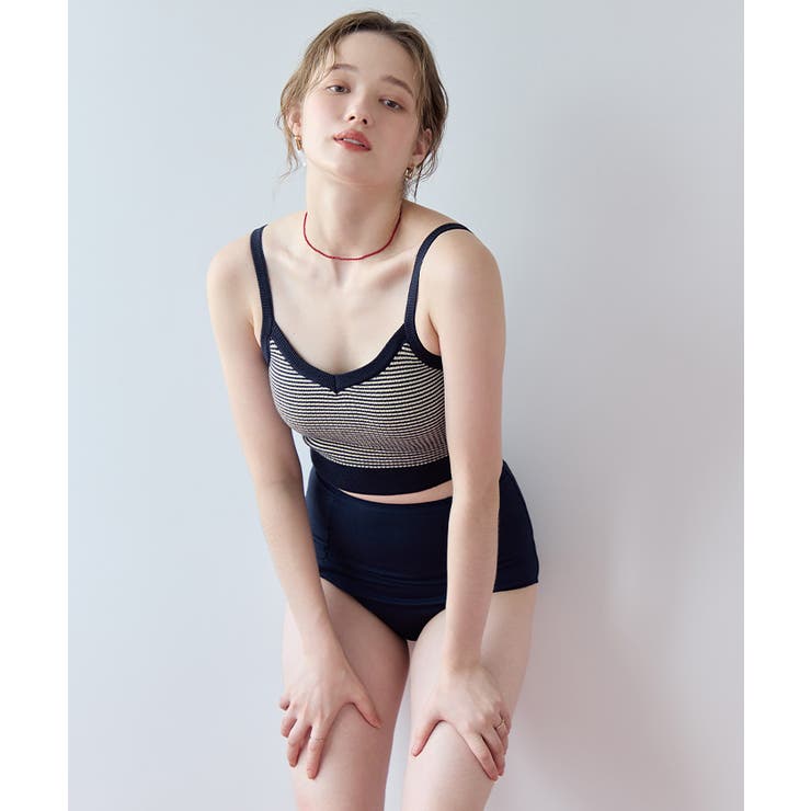 Vネックシンプルデザインニットビキニ/水着【SEADRESS シードレス】 | titivate | 詳細画像2 