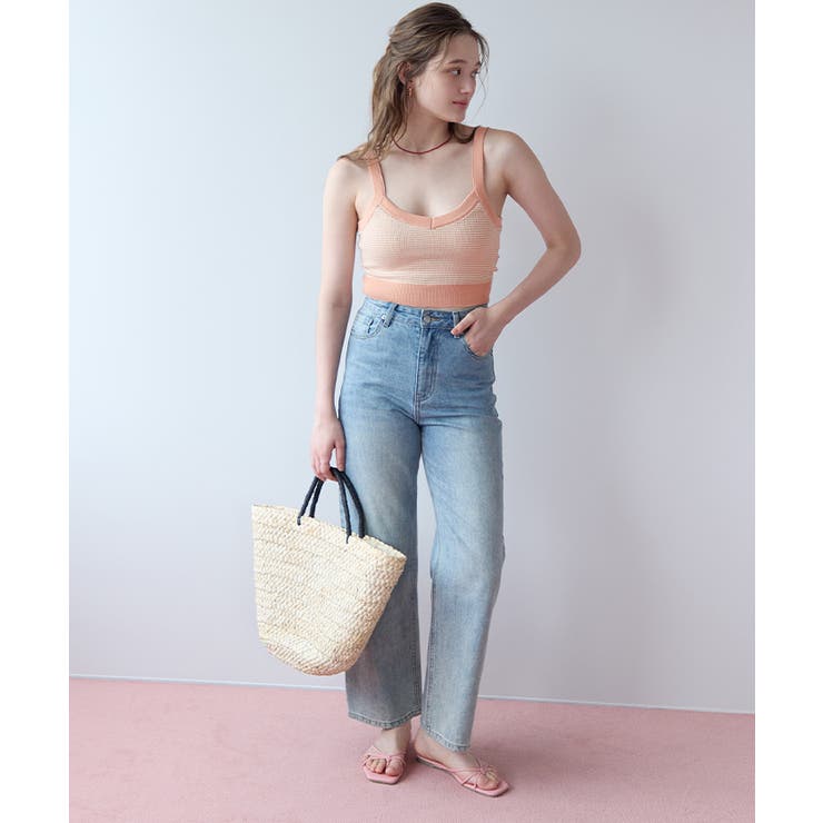 Vネックシンプルデザインニットビキニ/水着【SEADRESS シードレス】 | titivate | 詳細画像7 