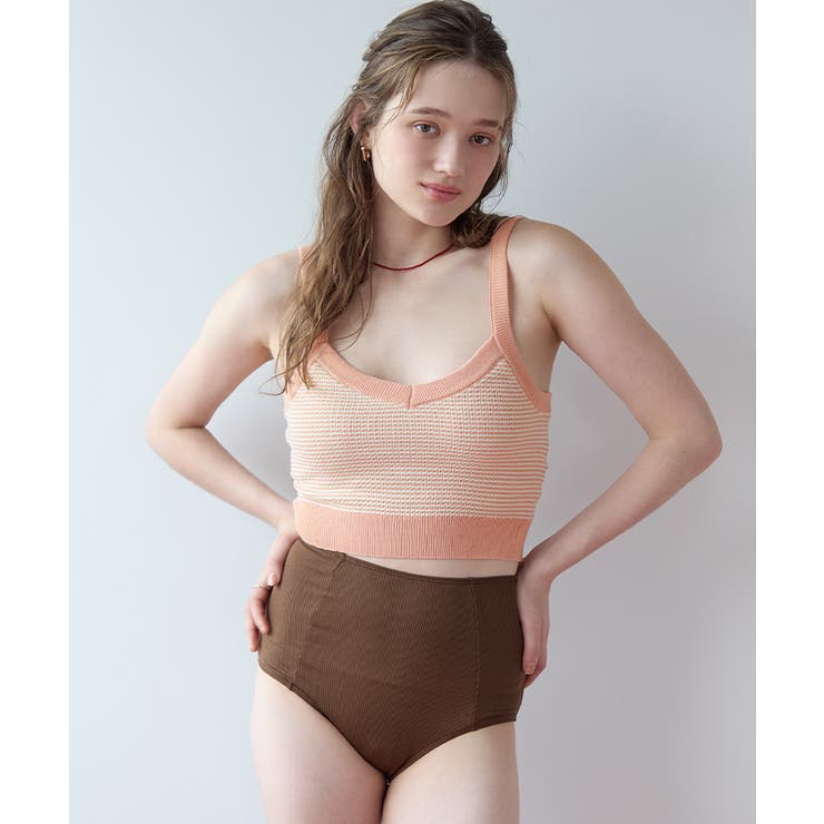 Vネックシンプルデザインニットビキニ/水着【SEADRESS シードレス】 | titivate | 詳細画像10 