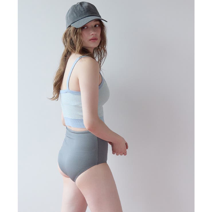 Vネックシンプルデザインニットビキニ/水着【SEADRESS シードレス】 | titivate | 詳細画像16 