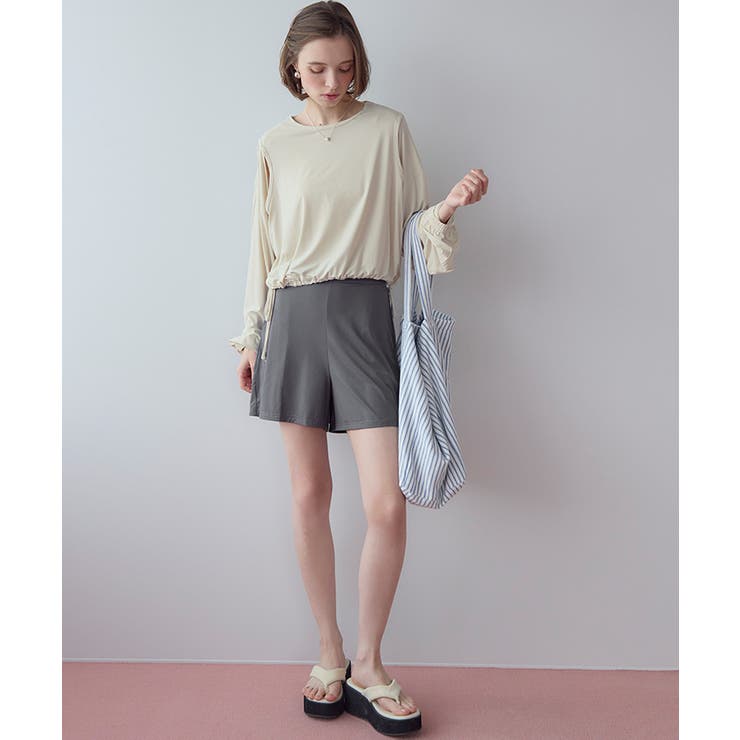 4点セット カットアウトラッシュガード×ビキニ 水着【SEADRESS | titivate | 詳細画像2 