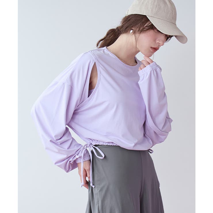 4点セット カットアウトラッシュガード×ビキニ 水着【SEADRESS | titivate | 詳細画像12 