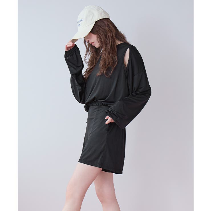 4点セット カットアウトラッシュガード×ビキニ 水着【SEADRESS | titivate | 詳細画像14 