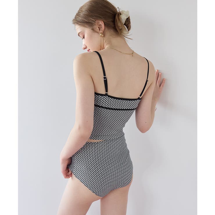 リボンデザインチェックジャガードビキニ/水着【SEADRESS シードレス】 | titivate | 詳細画像26 