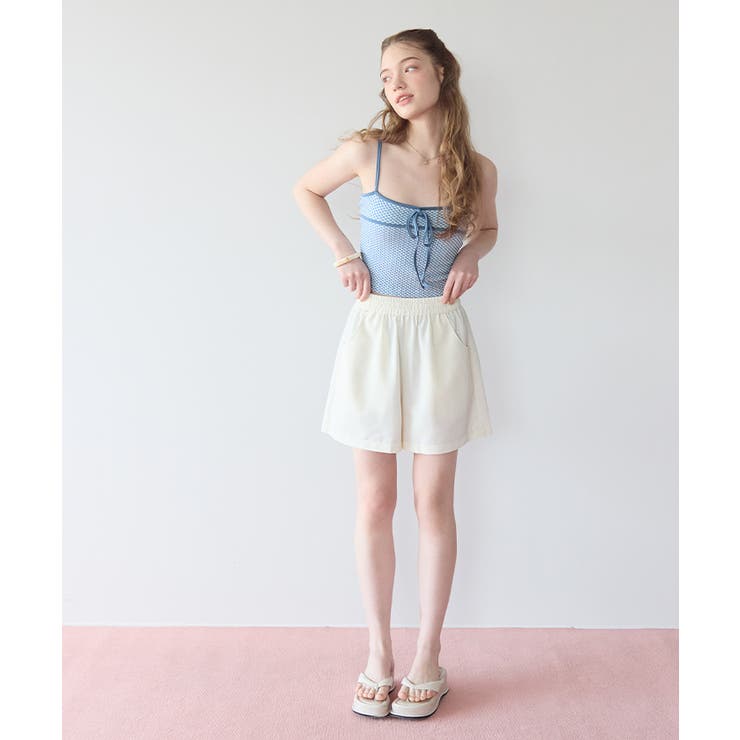 リボンデザインチェックジャガードビキニ/水着【SEADRESS シードレス】 | titivate | 詳細画像7 