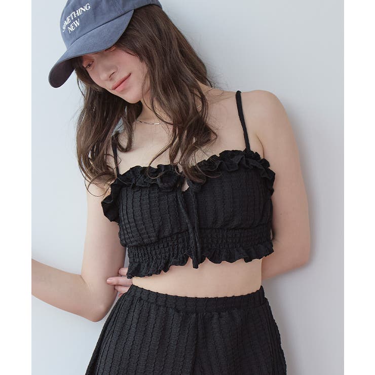 3点セット フリルデザインジャガードビキニ×ショートパンツ 水着【SEADRES… | titivate | 詳細画像31 