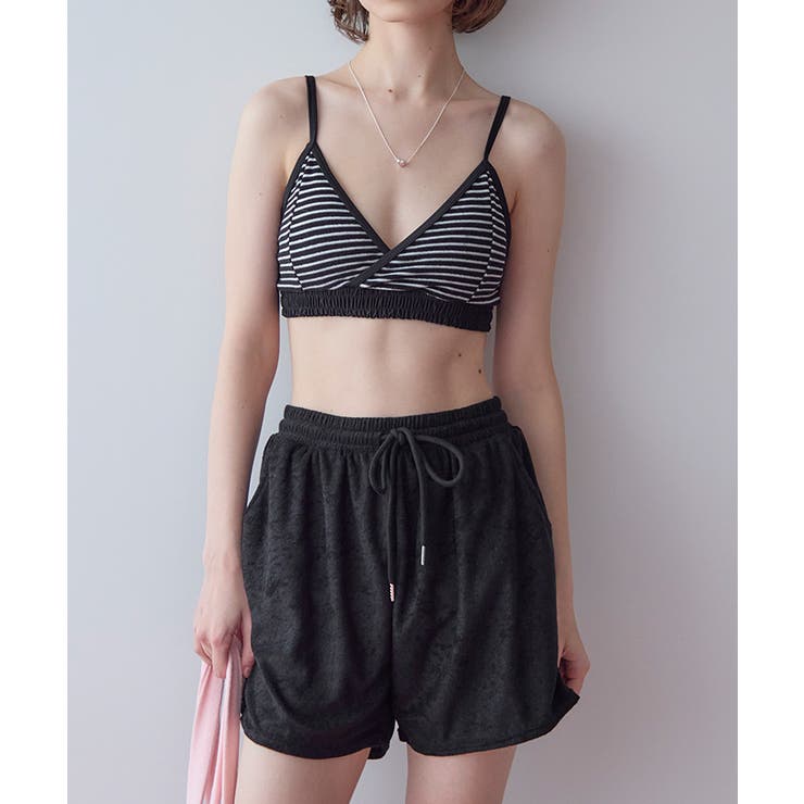 パイル地ボーダースポーティービキニ/水着【SEADRESS シードレス】 | titivate | 詳細画像22 