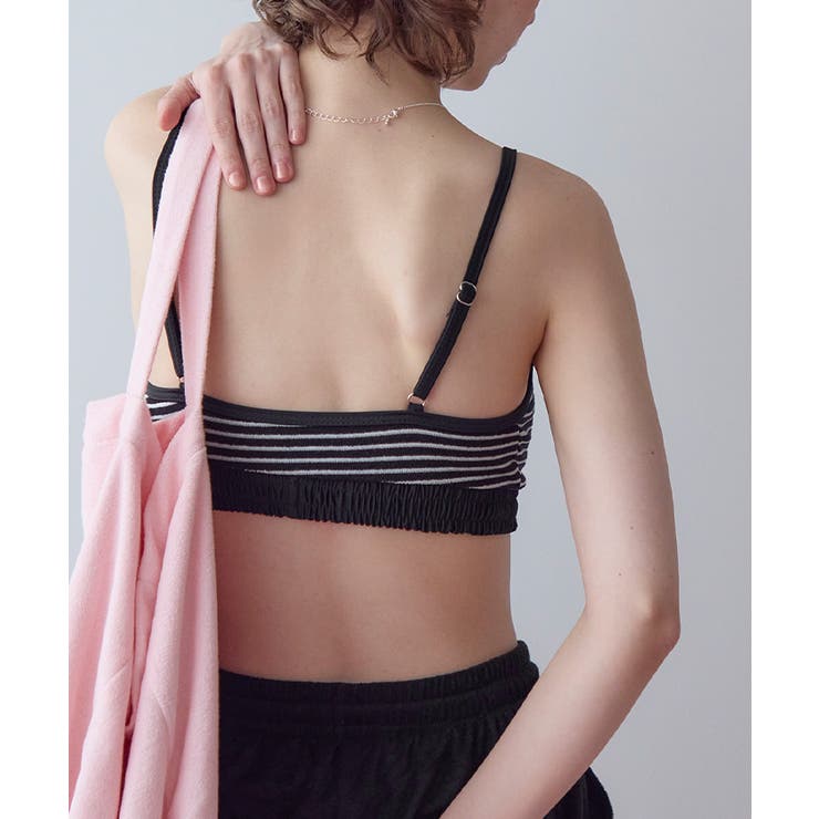 パイル地ボーダースポーティービキニ/水着【SEADRESS シードレス】 | titivate | 詳細画像11 