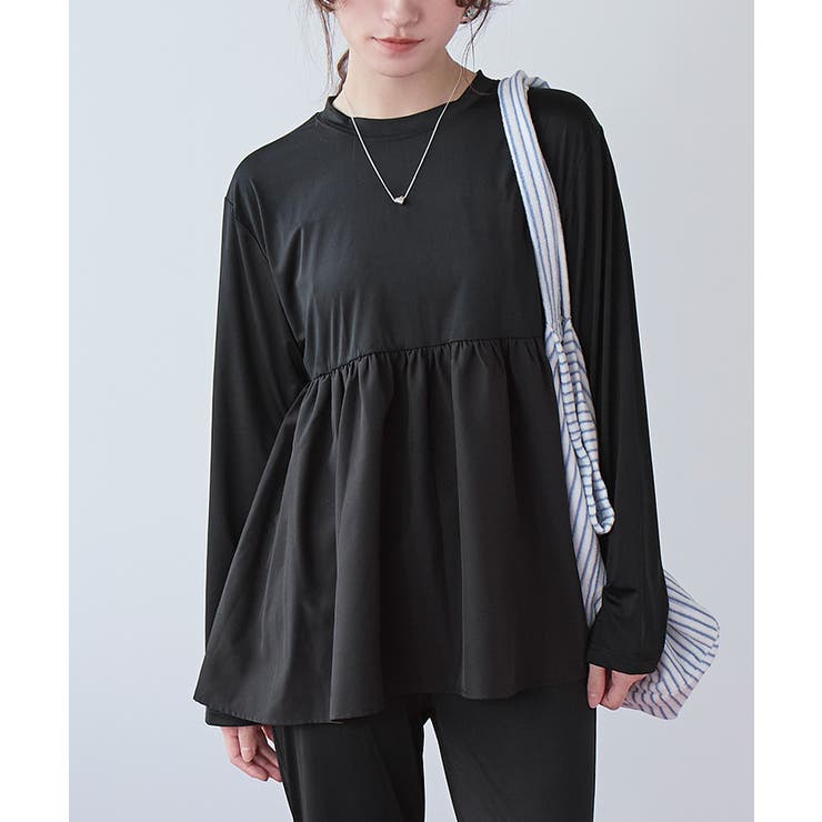 2点セット ペプラムトップス×フレアレギンス ラッシュガード【SEADRESS | titivate | 詳細画像25 