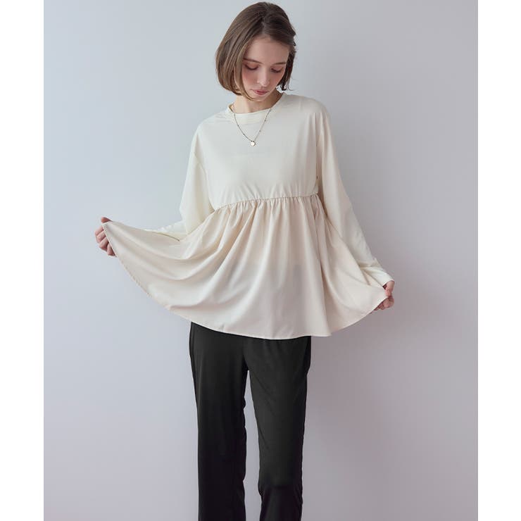 2点セット ペプラムトップス×フレアレギンス ラッシュガード【SEADRESS | titivate | 詳細画像30 